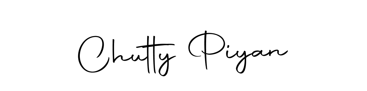 You can use this online signature creator to create a handwritten signature for the name Chutty Piyan. This is the best online autograph maker. Chutty Piyan signature style 10 images and pictures png