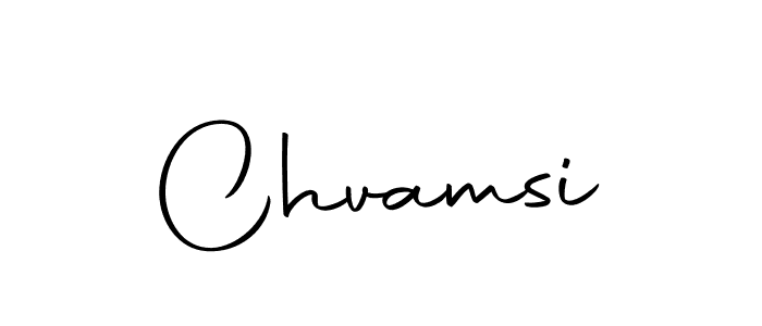 Create a beautiful signature design for name Chvamsi. With this signature (Autography-DOLnW) fonts, you can make a handwritten signature for free. Chvamsi signature style 10 images and pictures png