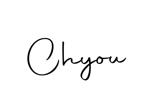 Create a beautiful signature design for name Chyou. With this signature (Autography-DOLnW) fonts, you can make a handwritten signature for free. Chyou signature style 10 images and pictures png