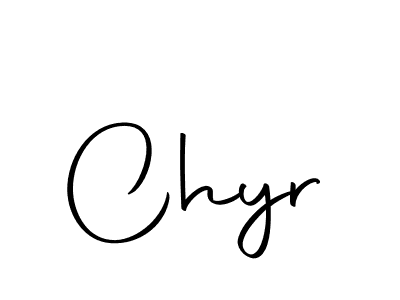 Chyr stylish signature style. Best Handwritten Sign (Autography-DOLnW) for my name. Handwritten Signature Collection Ideas for my name Chyr. Chyr signature style 10 images and pictures png