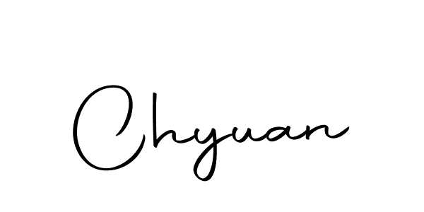 Use a signature maker to create a handwritten signature online. With this signature software, you can design (Autography-DOLnW) your own signature for name Chyuan. Chyuan signature style 10 images and pictures png