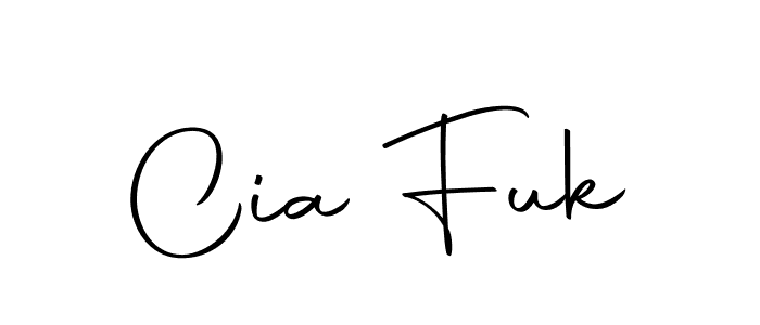 How to make Cia Fuk signature? Autography-DOLnW is a professional autograph style. Create handwritten signature for Cia Fuk name. Cia Fuk signature style 10 images and pictures png