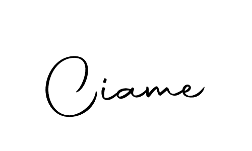 Ciame stylish signature style. Best Handwritten Sign (Autography-DOLnW) for my name. Handwritten Signature Collection Ideas for my name Ciame. Ciame signature style 10 images and pictures png