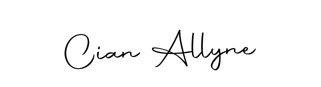 Autography-DOLnW is a professional signature style that is perfect for those who want to add a touch of class to their signature. It is also a great choice for those who want to make their signature more unique. Get Cian Allyne name to fancy signature for free. Cian Allyne signature style 10 images and pictures png