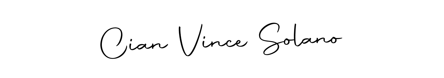 The best way (Autography-DOLnW) to make a short signature is to pick only two or three words in your name. The name Cian Vince Solano include a total of six letters. For converting this name. Cian Vince Solano signature style 10 images and pictures png