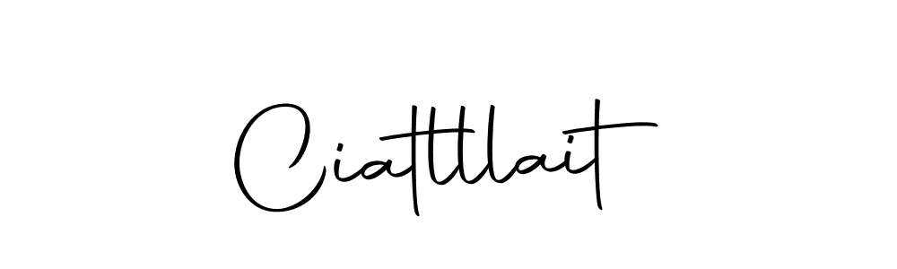 Design your own signature with our free online signature maker. With this signature software, you can create a handwritten (Autography-DOLnW) signature for name Ciatlllait. Ciatlllait signature style 10 images and pictures png