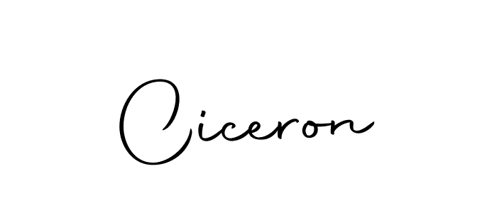 Make a beautiful signature design for name Ciceron. Use this online signature maker to create a handwritten signature for free. Ciceron signature style 10 images and pictures png