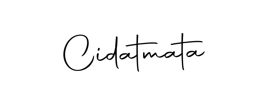 Make a beautiful signature design for name Cidatmata. Use this online signature maker to create a handwritten signature for free. Cidatmata signature style 10 images and pictures png