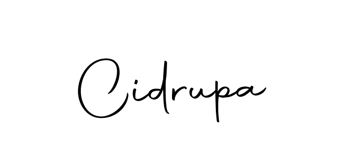 It looks lik you need a new signature style for name Cidrupa. Design unique handwritten (Autography-DOLnW) signature with our free signature maker in just a few clicks. Cidrupa signature style 10 images and pictures png