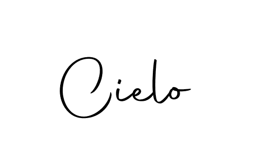 The best way (Autography-DOLnW) to make a short signature is to pick only two or three words in your name. The name Cielo include a total of six letters. For converting this name. Cielo signature style 10 images and pictures png