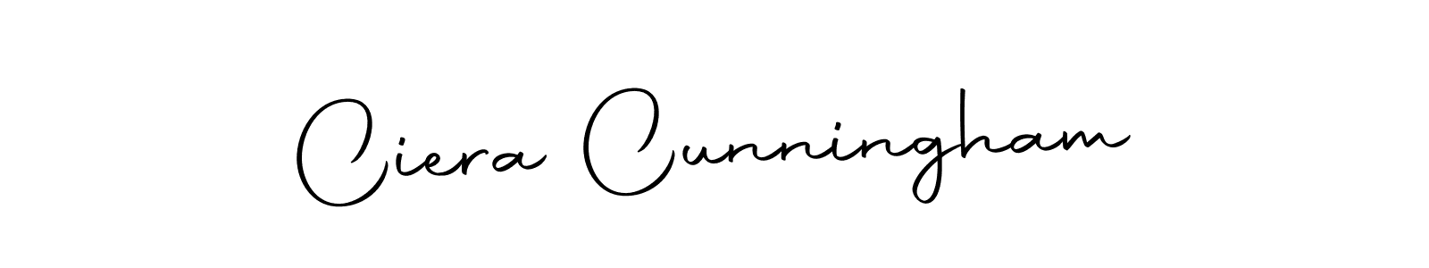 You should practise on your own different ways (Autography-DOLnW) to write your name (Ciera Cunningham) in signature. don't let someone else do it for you. Ciera Cunningham signature style 10 images and pictures png