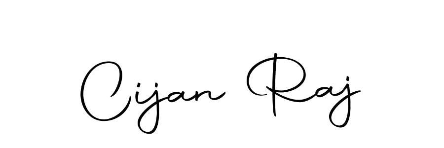 You should practise on your own different ways (Autography-DOLnW) to write your name (Cijan Raj) in signature. don't let someone else do it for you. Cijan Raj signature style 10 images and pictures png