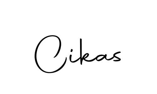 Create a beautiful signature design for name Cikas. With this signature (Autography-DOLnW) fonts, you can make a handwritten signature for free. Cikas signature style 10 images and pictures png