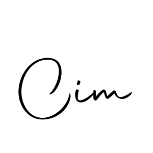 You should practise on your own different ways (Autography-DOLnW) to write your name (Cim) in signature. don't let someone else do it for you. Cim signature style 10 images and pictures png