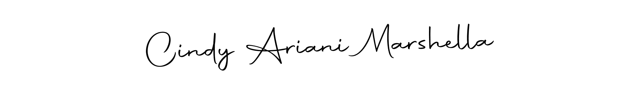 Autography-DOLnW is a professional signature style that is perfect for those who want to add a touch of class to their signature. It is also a great choice for those who want to make their signature more unique. Get Cindy Ariani Marshella name to fancy signature for free. Cindy Ariani Marshella signature style 10 images and pictures png