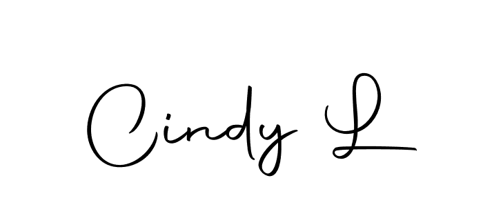 How to make Cindy L signature? Autography-DOLnW is a professional autograph style. Create handwritten signature for Cindy L name. Cindy L signature style 10 images and pictures png