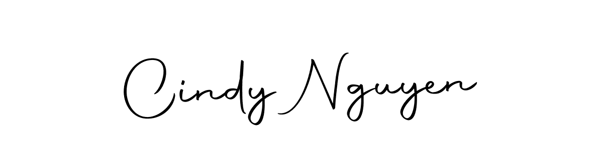 You should practise on your own different ways (Autography-DOLnW) to write your name (Cindy Nguyen) in signature. don't let someone else do it for you. Cindy Nguyen signature style 10 images and pictures png