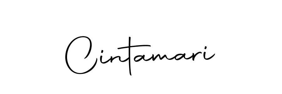 How to make Cintamari signature? Autography-DOLnW is a professional autograph style. Create handwritten signature for Cintamari name. Cintamari signature style 10 images and pictures png