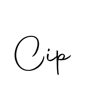 The best way (Autography-DOLnW) to make a short signature is to pick only two or three words in your name. The name Cip include a total of six letters. For converting this name. Cip signature style 10 images and pictures png