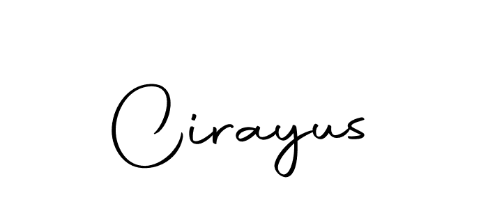 Make a beautiful signature design for name Cirayus. Use this online signature maker to create a handwritten signature for free. Cirayus signature style 10 images and pictures png