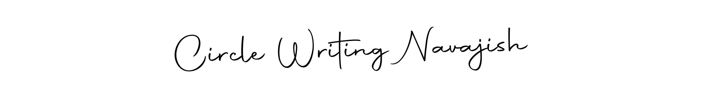 You can use this online signature creator to create a handwritten signature for the name Circle Writing Navajish. This is the best online autograph maker. Circle Writing Navajish signature style 10 images and pictures png