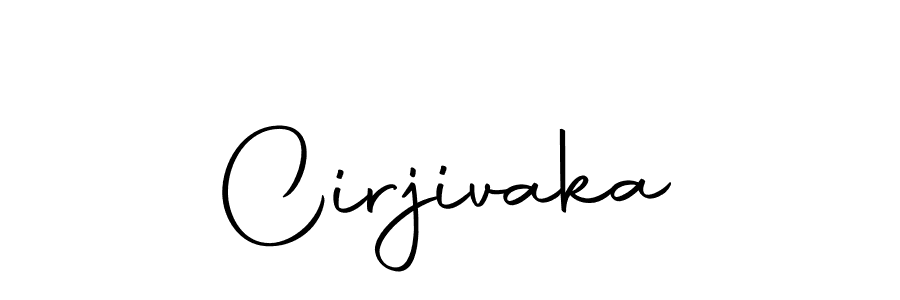 The best way (Autography-DOLnW) to make a short signature is to pick only two or three words in your name. The name Cirjivaka include a total of six letters. For converting this name. Cirjivaka signature style 10 images and pictures png