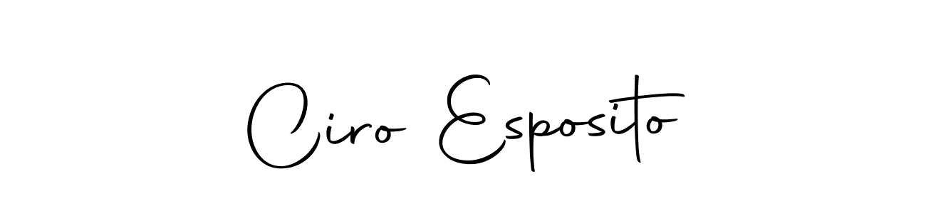 Also we have Ciro Esposito name is the best signature style. Create professional handwritten signature collection using Autography-DOLnW autograph style. Ciro Esposito signature style 10 images and pictures png