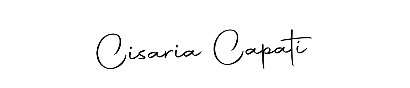 Also we have Cisaria Capati name is the best signature style. Create professional handwritten signature collection using Autography-DOLnW autograph style. Cisaria Capati signature style 10 images and pictures png