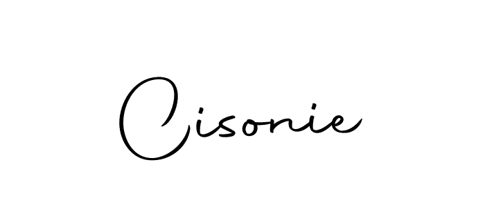 How to make Cisonie signature? Autography-DOLnW is a professional autograph style. Create handwritten signature for Cisonie name. Cisonie signature style 10 images and pictures png