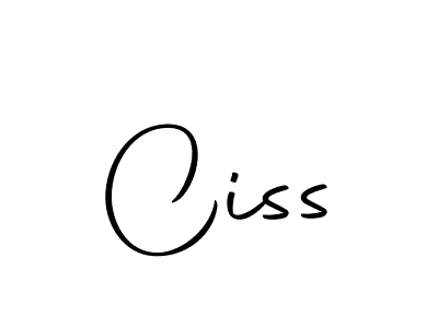 The best way (Autography-DOLnW) to make a short signature is to pick only two or three words in your name. The name Ciss include a total of six letters. For converting this name. Ciss signature style 10 images and pictures png