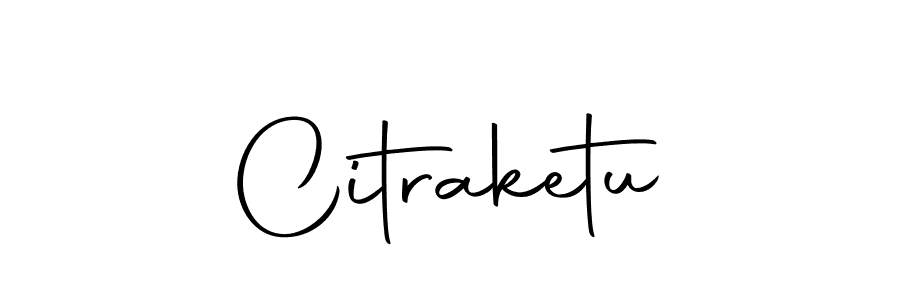 Use a signature maker to create a handwritten signature online. With this signature software, you can design (Autography-DOLnW) your own signature for name Citraketu. Citraketu signature style 10 images and pictures png