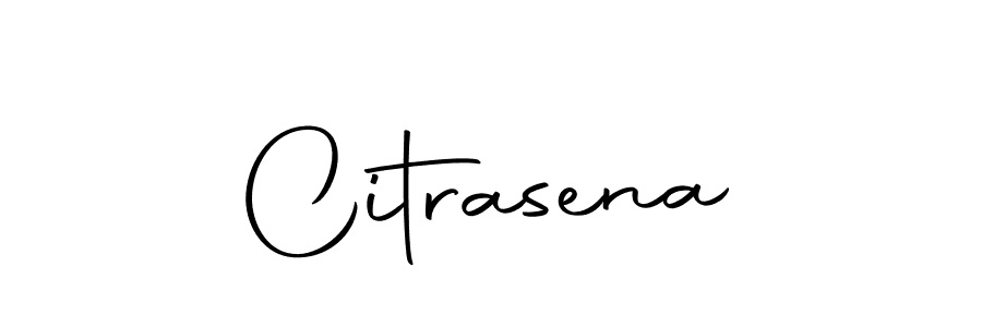 Make a beautiful signature design for name Citrasena. With this signature (Autography-DOLnW) style, you can create a handwritten signature for free. Citrasena signature style 10 images and pictures png