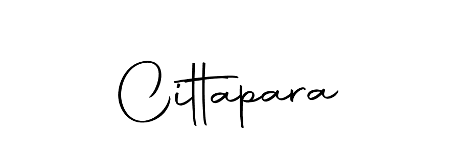 You should practise on your own different ways (Autography-DOLnW) to write your name (Cittapara) in signature. don't let someone else do it for you. Cittapara signature style 10 images and pictures png