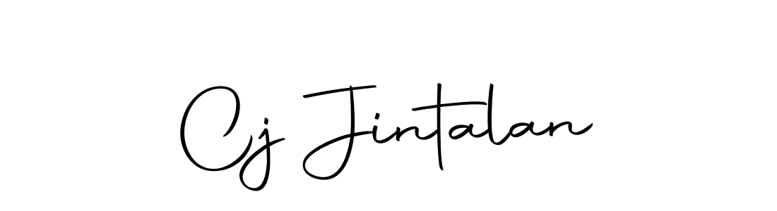 How to make Cj Jintalan name signature. Use Autography-DOLnW style for creating short signs online. This is the latest handwritten sign. Cj Jintalan signature style 10 images and pictures png