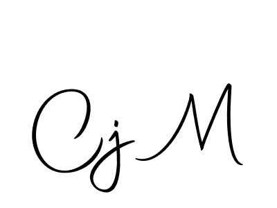 The best way (Autography-DOLnW) to make a short signature is to pick only two or three words in your name. The name Cj M include a total of six letters. For converting this name. Cj M signature style 10 images and pictures png