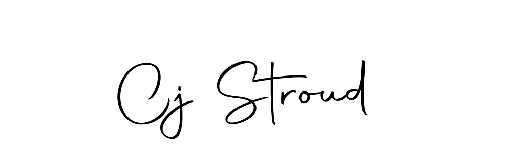 How to make Cj Stroud  name signature. Use Autography-DOLnW style for creating short signs online. This is the latest handwritten sign. Cj Stroud  signature style 10 images and pictures png