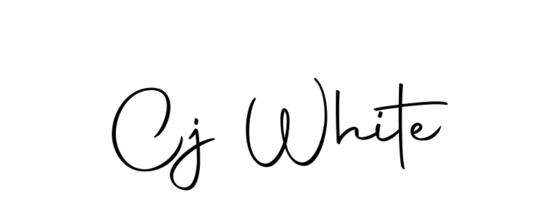 Make a beautiful signature design for name Cj White. Use this online signature maker to create a handwritten signature for free. Cj White signature style 10 images and pictures png