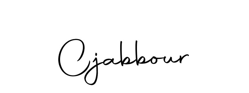 Make a beautiful signature design for name Cjabbour. With this signature (Autography-DOLnW) style, you can create a handwritten signature for free. Cjabbour signature style 10 images and pictures png