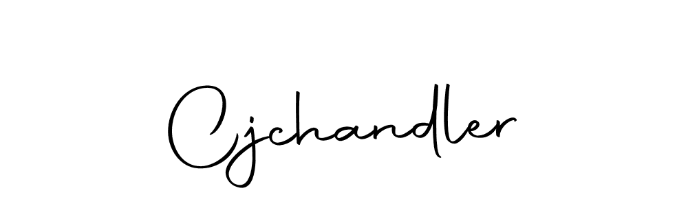 Create a beautiful signature design for name Cjchandler. With this signature (Autography-DOLnW) fonts, you can make a handwritten signature for free. Cjchandler signature style 10 images and pictures png