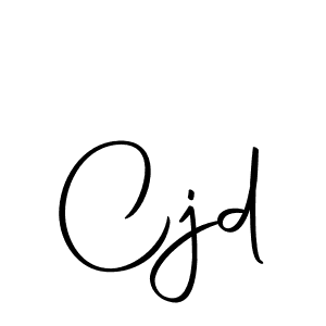 Use a signature maker to create a handwritten signature online. With this signature software, you can design (Autography-DOLnW) your own signature for name Cjd. Cjd signature style 10 images and pictures png