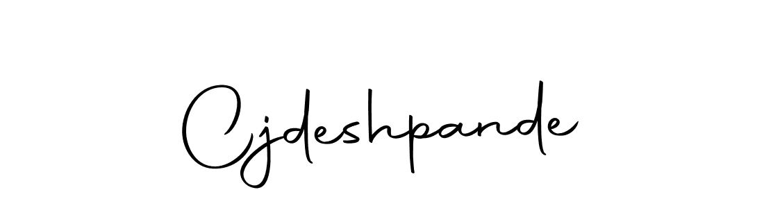 How to make Cjdeshpande signature? Autography-DOLnW is a professional autograph style. Create handwritten signature for Cjdeshpande name. Cjdeshpande signature style 10 images and pictures png