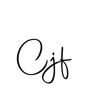 You should practise on your own different ways (Autography-DOLnW) to write your name (Cjf) in signature. don't let someone else do it for you. Cjf signature style 10 images and pictures png