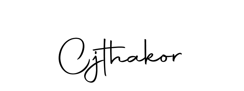 How to make Cjthakor signature? Autography-DOLnW is a professional autograph style. Create handwritten signature for Cjthakor name. Cjthakor signature style 10 images and pictures png