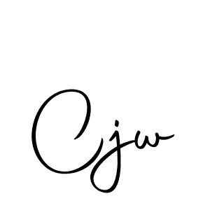 Make a beautiful signature design for name Cjw. With this signature (Autography-DOLnW) style, you can create a handwritten signature for free. Cjw signature style 10 images and pictures png