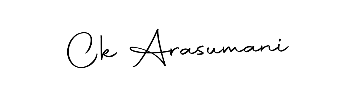 Create a beautiful signature design for name Ck Arasumani. With this signature (Autography-DOLnW) fonts, you can make a handwritten signature for free. Ck Arasumani signature style 10 images and pictures png