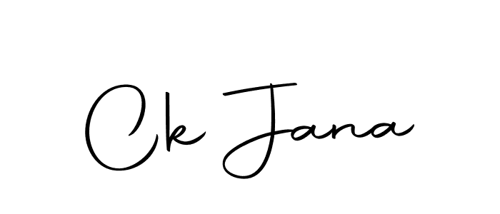 Make a beautiful signature design for name Ck Jana. With this signature (Autography-DOLnW) style, you can create a handwritten signature for free. Ck Jana signature style 10 images and pictures png