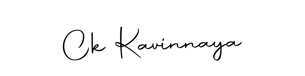 Create a beautiful signature design for name Ck Kavinnaya. With this signature (Autography-DOLnW) fonts, you can make a handwritten signature for free. Ck Kavinnaya signature style 10 images and pictures png