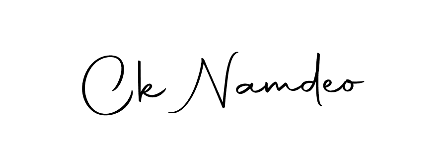 How to make Ck Namdeo signature? Autography-DOLnW is a professional autograph style. Create handwritten signature for Ck Namdeo name. Ck Namdeo signature style 10 images and pictures png