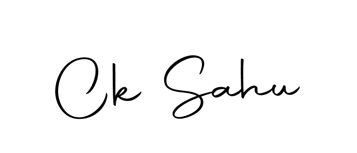 Create a beautiful signature design for name Ck Sahu. With this signature (Autography-DOLnW) fonts, you can make a handwritten signature for free. Ck Sahu signature style 10 images and pictures png