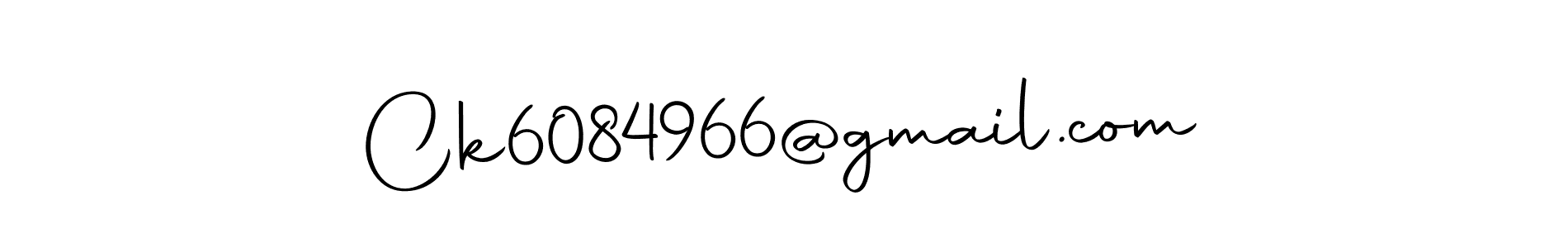 This is the best signature style for the Ck6084966@gmail.com name. Also you like these signature font (Autography-DOLnW). Mix name signature. Ck6084966@gmail.com signature style 10 images and pictures png